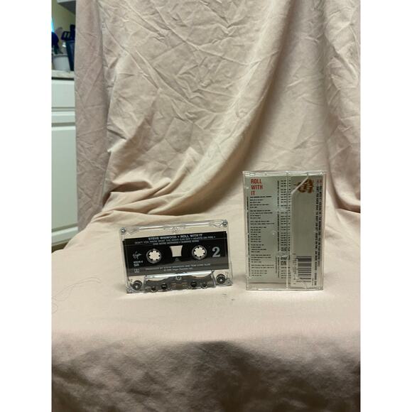 Steve Winwood: Roll With It Cassette, 1988 Virgin Records Tested - Picture 2 of 2